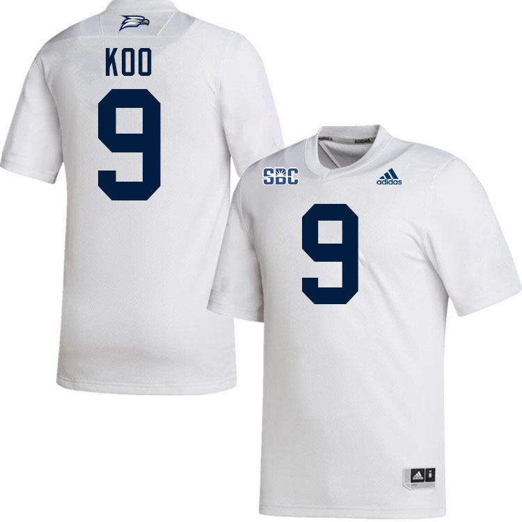 #9 Younghoe Koo Georgia Southern Eagles Jerseys|Apparels Football Stitched-White